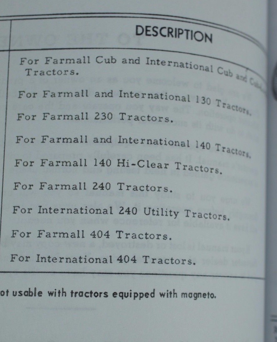 New Tachometer Gauge For Farmall & International IH 504 Utility Tractor (1961-1968) - Aftermarket 1 thumbnail image