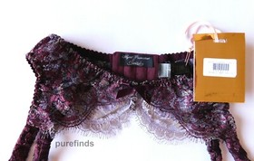 AGENT PROVOCATEUR SOIREE LATUTA SUSPENDER BELT ONLY SIZE 2 RRP &pound;395 NWT