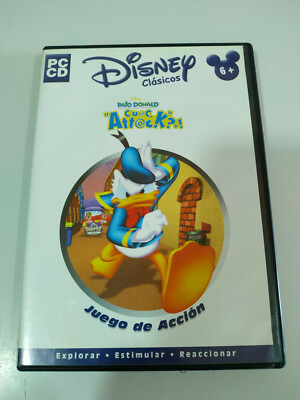 Donald Duck Quack Attack Disney - PC Game CD-Rom EdSpain
