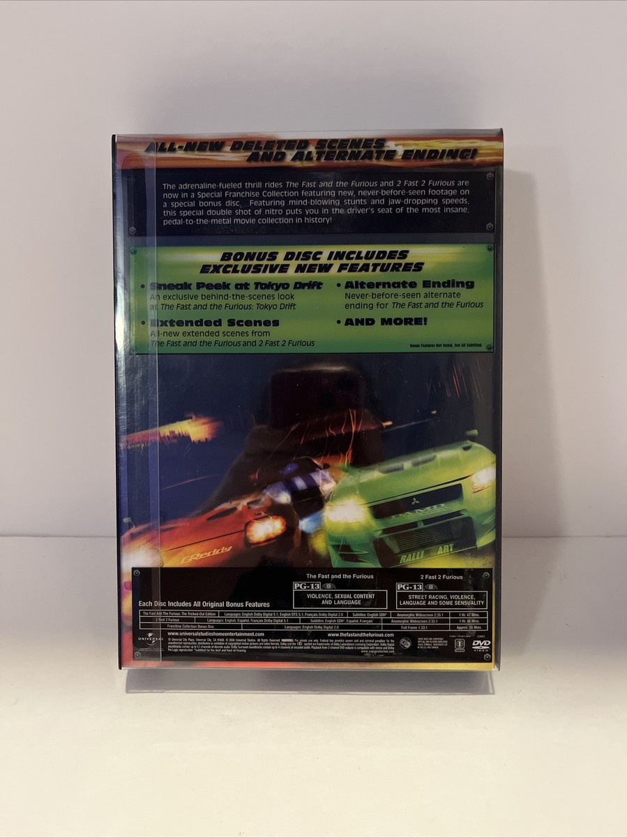 Fast and the Furious Franchise Collection (DVD, 2006