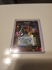 J.P. Massey 2022 prizm Draft Picks PURPLE Cracked Ice Auto 7/12 - PIRATES