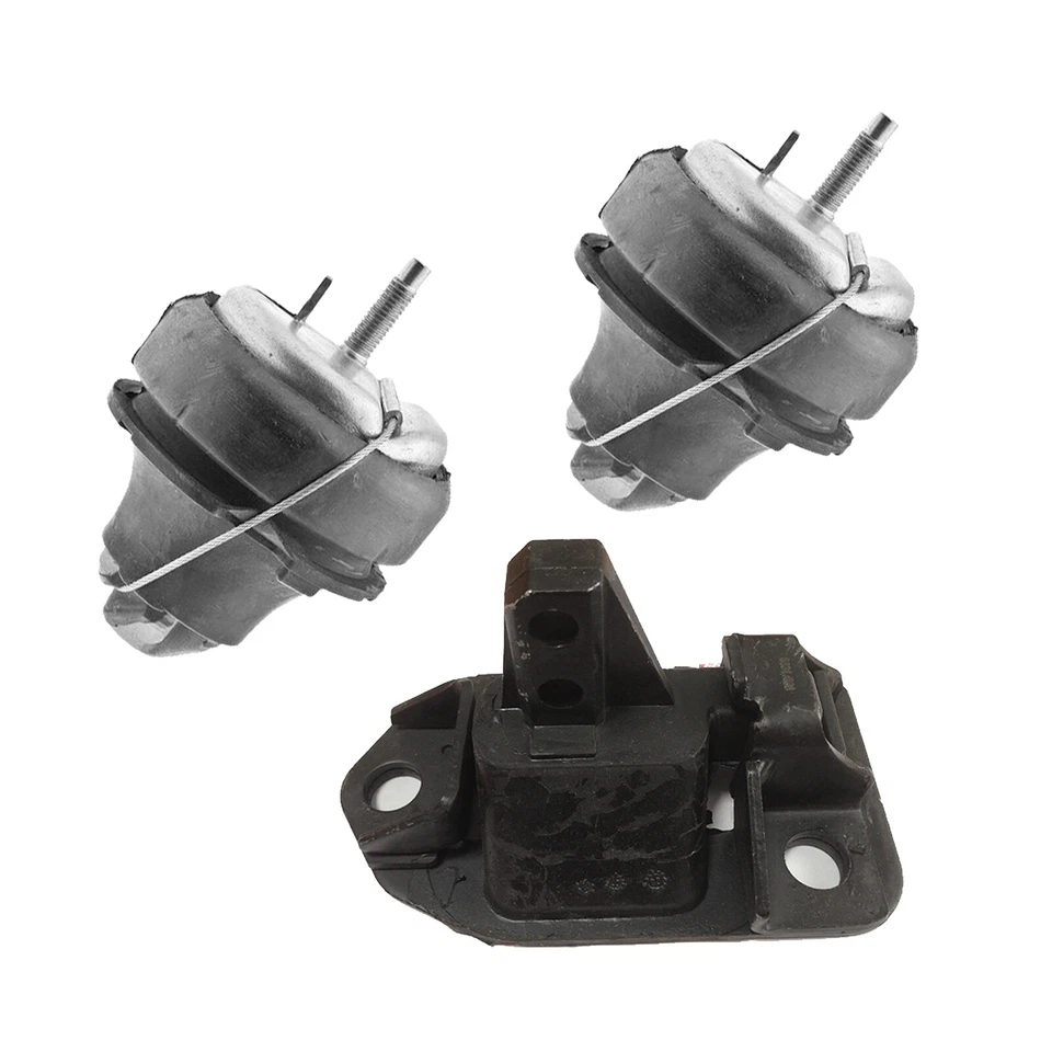 Engine Motor & Transmission Mount Set 3PCS. 1996-1997 for Volvo 850 2.3L, 2.4L - Image 2 of 4