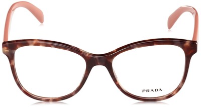 New Prada VPR-12TV UE0-1O1 Pink Havana Eyeglasses 53/17/140  display picture 1