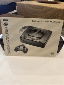 Sega Saturn Model 1 Console 1 Controller AV Cables MINT Condition Demos! Manual