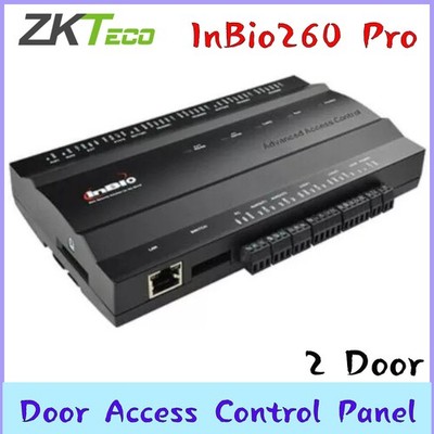 ZKTeco InBio260 Pro Door Access Control Panel TCP/IP 2 doors 6 Inputs 8 readers
