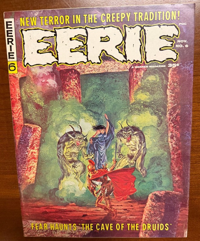 Eerie #6 Warren 1966 Steve Ditko story Reed Crandall Archie Goodwin