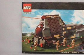 Vintage LEGO Star Wars : TRADE FEDERATION MTT #7184  (Manual Book Only) 2000
