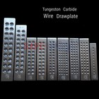 TUNGSTEN CARBIDE WIRE DRAWPLATE MAKING ROUND PULL BAR MULTI SIZES - JEWELRY TOOL