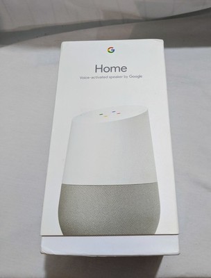 Google Home Smart Assistant - White Slate (US)- Open Box- Fast Free Shipping 