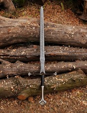 Viking Sword Replica Sharp Medieval Norse Blade Collectible Warrior Weapon Steel