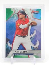 MATT OLSON 2025 BOWMAN'S BEST GREEN #20 /39 ATLANTA BRAVES Q0208