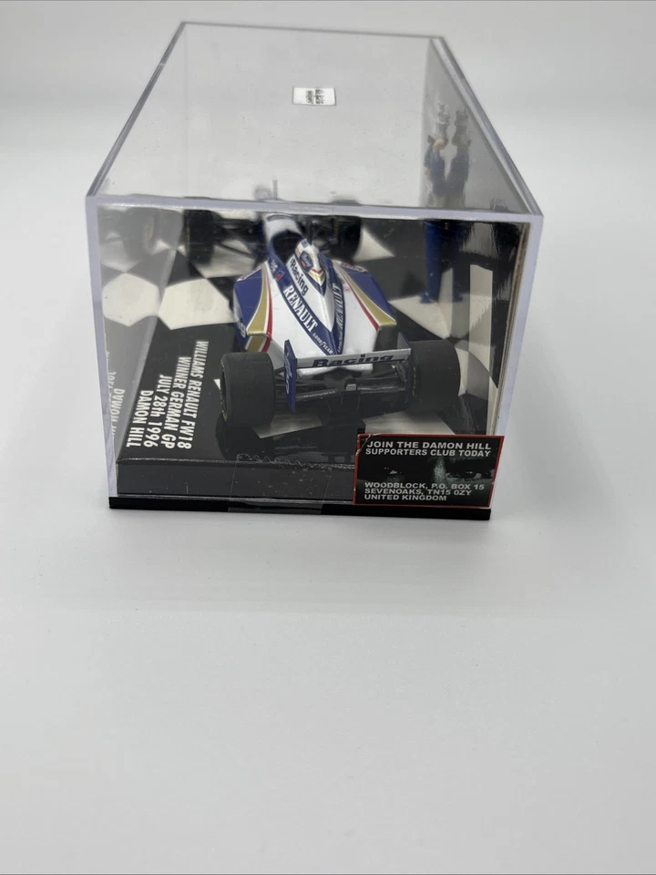 Minichamps 430960205 Williams FW18 1996 German GP 1st DAMON HILL LTD EDITION - Image 2 of 4