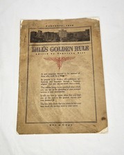 RARE 1919 Hill's Golden Rule Magazine February Issue - Napoleon Hill ORIGINAL