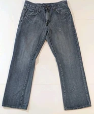 Flypaper Bootcut Jeans Mens 32x32 Actual 33X31 Y2K Baggy Style Wide Straight Leg