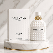 Valentino Uomo Born In Roma Ivory EDT Spray for Men 3.4 oz / 100ml New SEALED