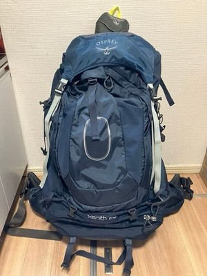 Osprey Xenith 88 Navy Rucksack 85L Wandern Trekking großes Fassungsvermögen...