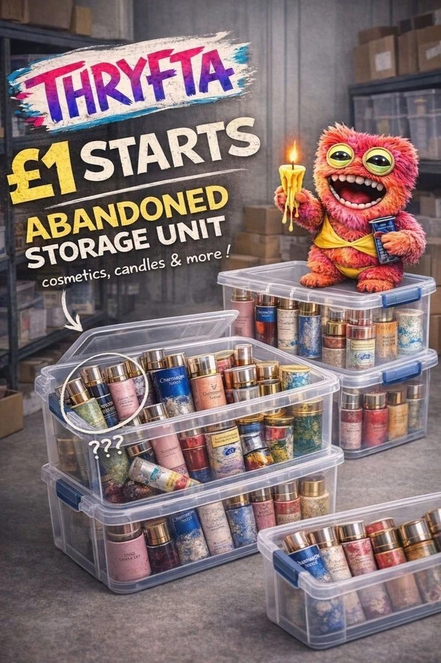 ABANDONED STORAGE Candles & Cosmetics! Bath & Bodyworks!
