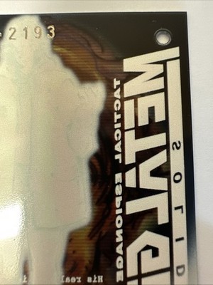 その他 L GEAR SOLID Trading Card 093 ERROR Metal Gear Solid Trading Card No. 006 Otacon/ Serial 2193 KONAMI