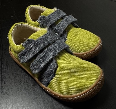 Livie and Luca Size 13 M Green And Blue Canvas Children's Shoes