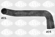 Right Upper SASIC SWH0336 Radiator Hose for Citroën