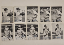 1969 MLB BASEBALL Topps DECKLE EDGE 10 Cards JIM FREGOSI Tom Haller AL FERRARA +