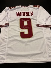 Seminoles Peter Warrick signed Jersey W/COA