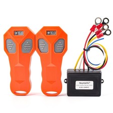 12v Wireless Winch Remote Control 2 Pack - 100ft Universal 5 Wire Controller ...