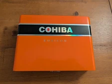 Cohiba Gigante Rubicon Empty Wood Cigar Box 10.5" x 7" x 2.5"