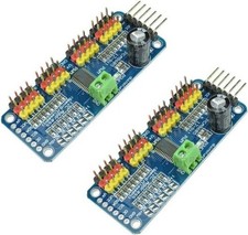 PCA9685 16 Channel 12Bit PWM Servo Motor Driver Controller IIC Inte Size: 1PCS
