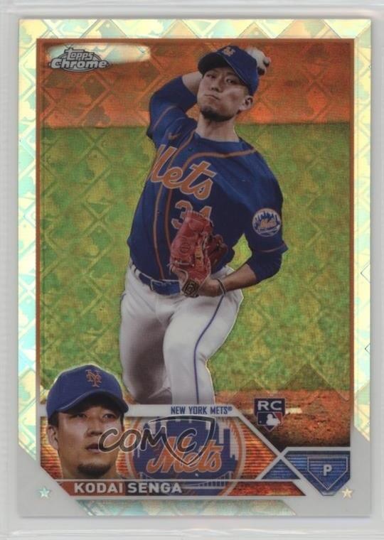 2023 Topps Chrome Logofractor Edition Kodai Senga #217 1g5d