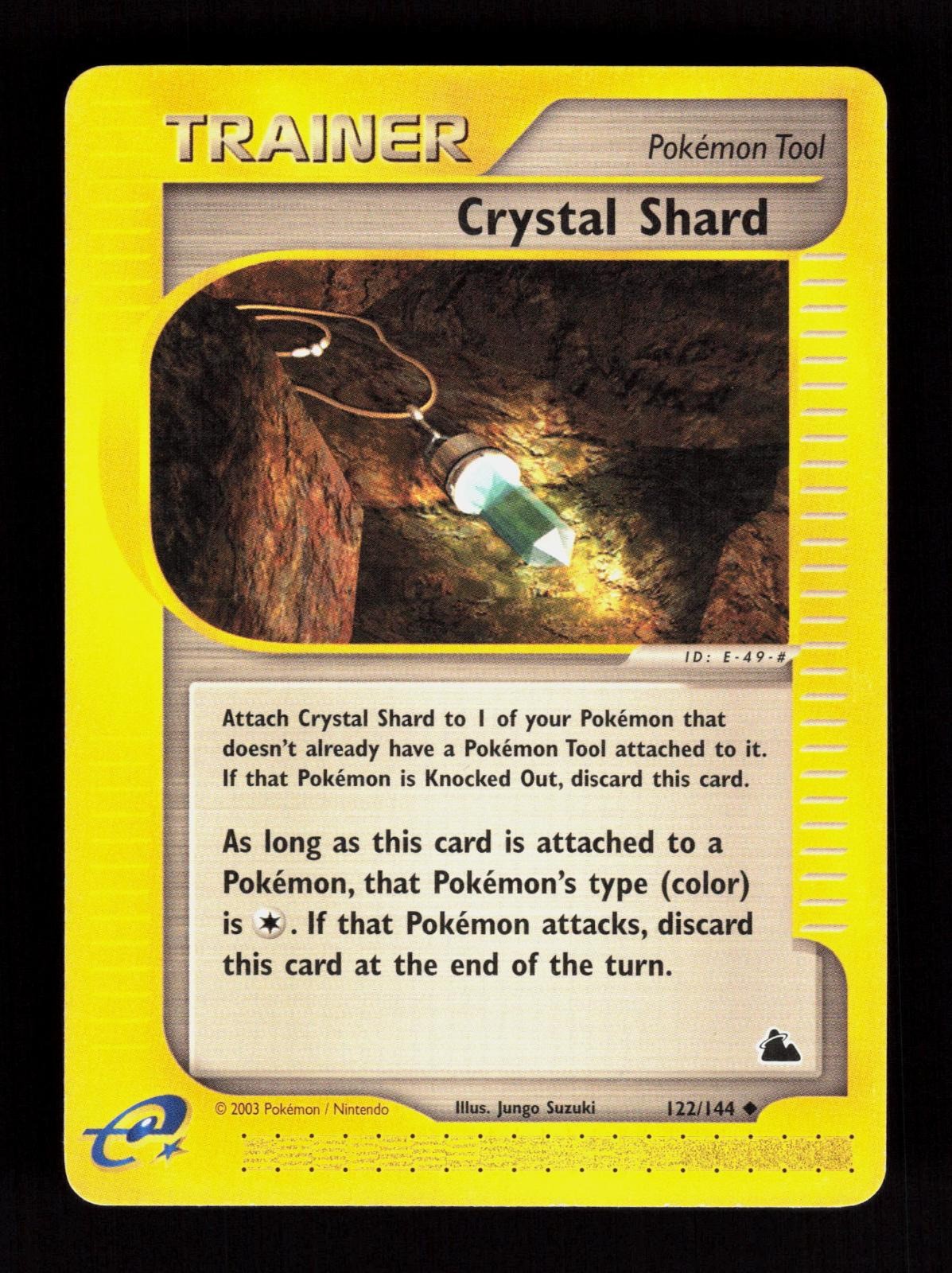 Pokemon Crystal Shard 122/144 Skyridge Lightly Played