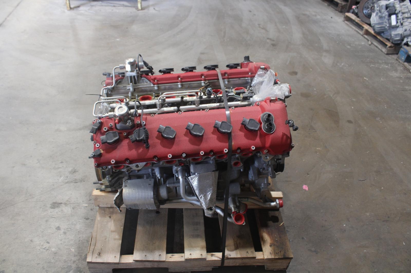 2012 Ferrari Ff Engine Assembly 6 3l V12 Scouring In Cylinder OEM