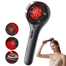 Aplicador de aceite capilar Morfone 3 en 1, cepillos masajeadores eléctricos para cuero cabelludo con Nano Mi