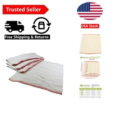 Better Fit Unbleached Prefold Cloth Diapers -100 Cotton, Gauze Weave, Sized ...