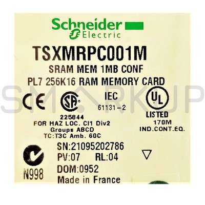 New In Box SCHNEIDER ELECTRIC TSXMRPC001M PLC Memory Card