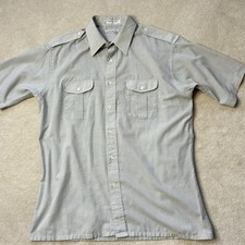 Christian Dior Vintage 90s Safari Shirt Mens Large Short Sleeve Utility