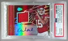 Patrick Mahomes II 2017 Panini Phoenix Rookie Patch Auto RC /75 PSA 10