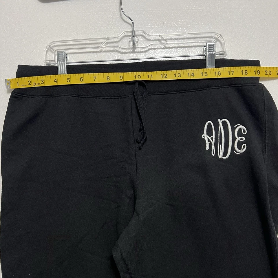 Женские пижамные штаны для бега Hanes размер XL 16-18 пижамы черные с флисовой подкладкой - Изображение 4 из 4