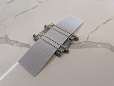 N Scale Railroad Crossing for Kato Double or Single Track  - Concrete Grey