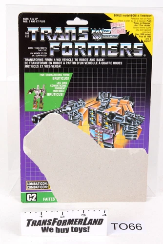 Swindle Card 1986 Vintage Hasbro G1 Transformers