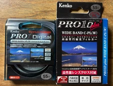 KENKO Pro 1D Plus Wide Band C-PL (W) 55 mm NEW IN BOX