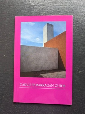 Luis Barragan Official Guidebook Art Design Architecture Good Condition Paperba