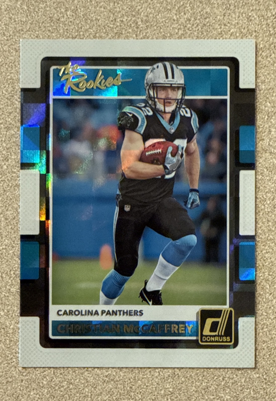 Christian McCaffrey Panini Donruss the Rookies #5 Base