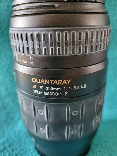 Quantaray AF 70-300mm 1:4-5.6 LD Tele-Marco (1:2) Lens for Minolta - Picture 3 of 14