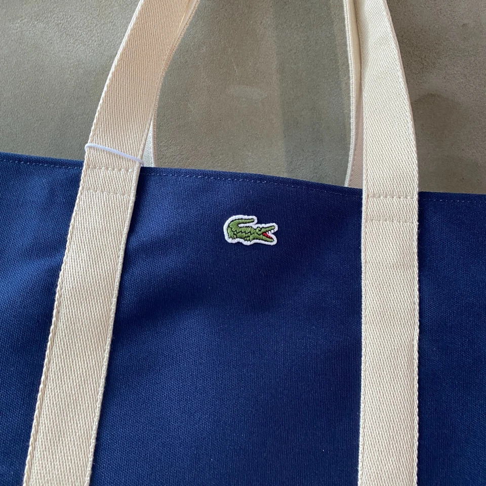 Bolso de Mano de Lona Lacoste Roland Garros Mujer Informal Viaje Estilo de Vida NF4943RG-Q75 Foto 2 de 4