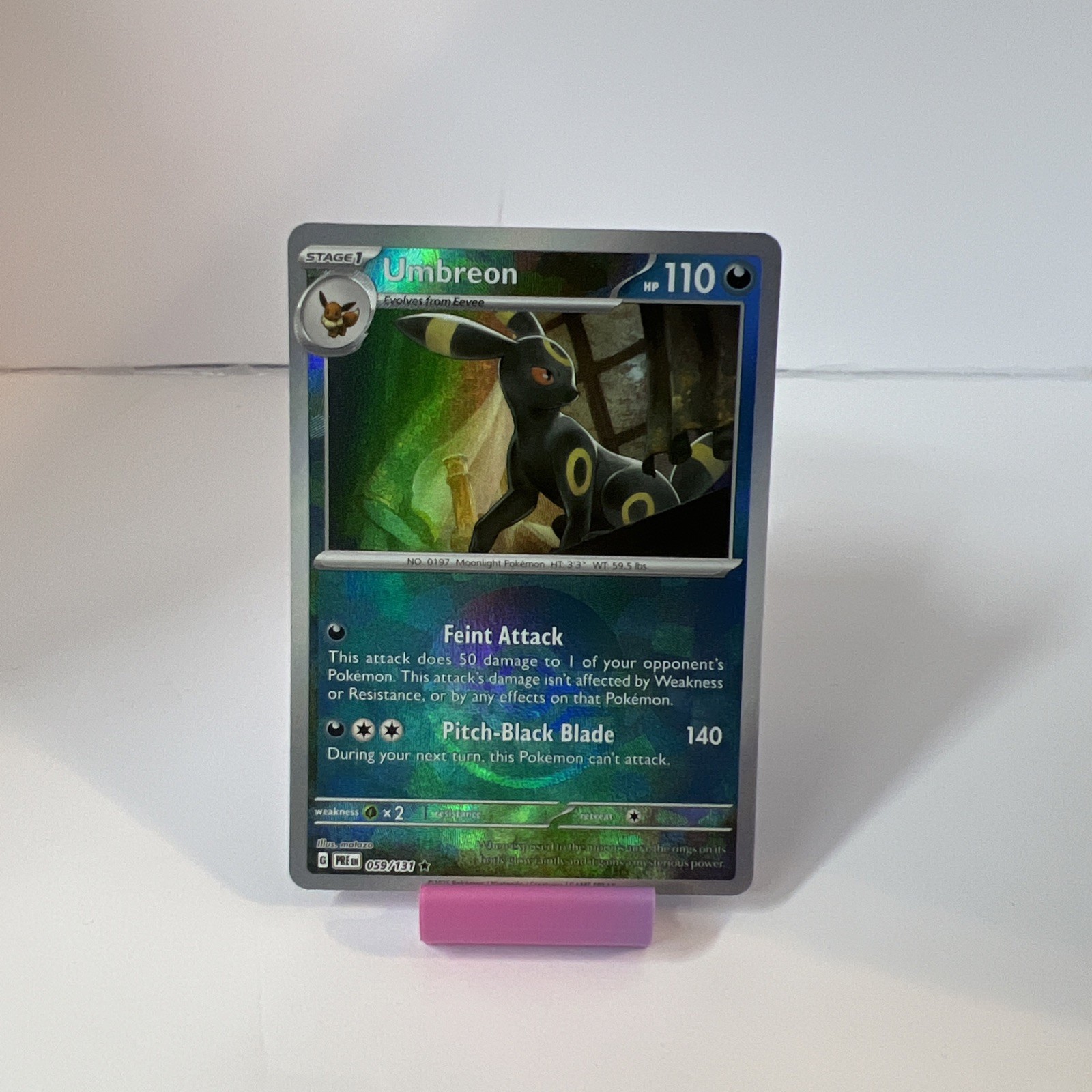 Umbreon (Poke Ball Pattern) Rare SV: Prismatic Evolutions 059/131 NM Reverse