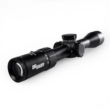 Sig Sauer WHISKEY4 4-16x44mm FFP Rifle Scope w/ Illuminated MOA Reticle-SOW44002