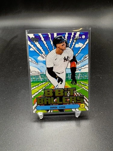 Aaron Judge 8 Bit Ballers 2026 Topps Series 1 #8B-10 New York Yankees Insert