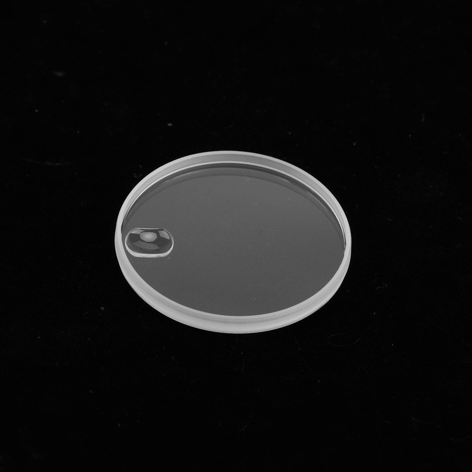 Sapphire Watch Crystal Lens Round Magnifying Calendar Window Parts For ECM