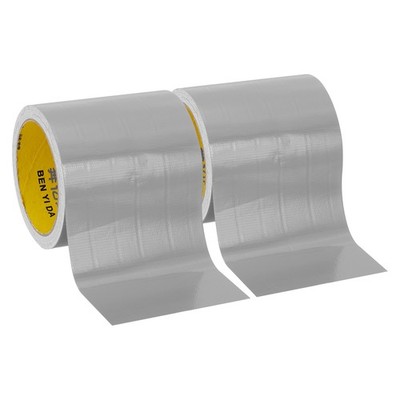 3.9''x0.01'' Bookbinding Tape 22 Yard 2 Roll Cloth Bookbinding Repair Tape Silver